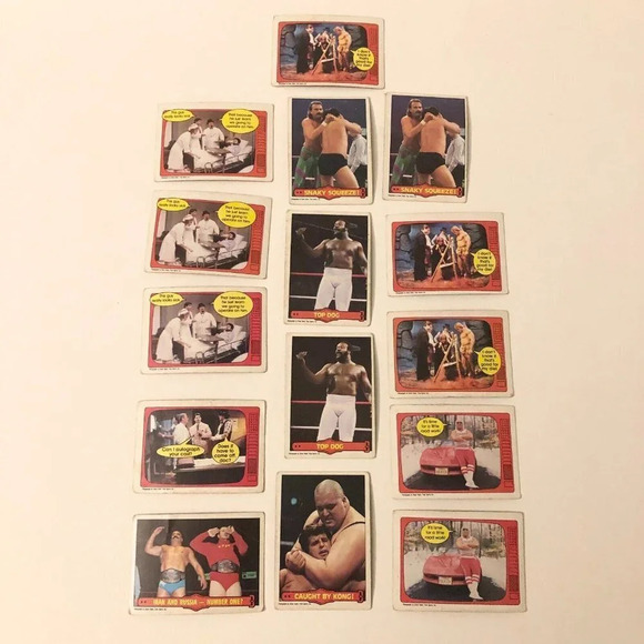 1985 WWF O Pee Chee Wrestling Cards Lot of  15 - Picture 1 of 16